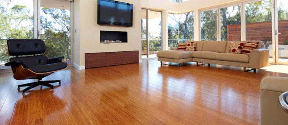 Bamboo Flooring Champagne Floating Floor Collection — Timber Floors In Central Coast, NSW